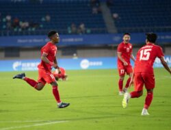 Indonesia Libas Kirgistan di Asian Games 2023, Striker Kontroversial Cetak Gol
